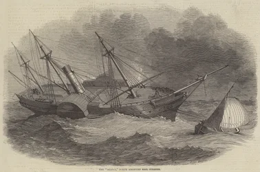 Acadia, North American Mail Steamer